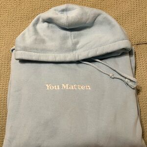 You Matter Light Blue Hoodie